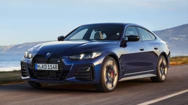 BMW i4 and 4-series Gran Coupe – front 